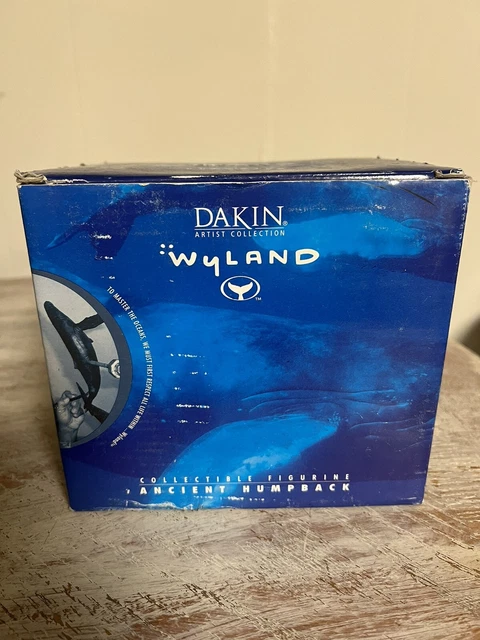 Dakin Artist Collection Wyland "Ancient Humpback" Whale Figurine No. 1625 JL