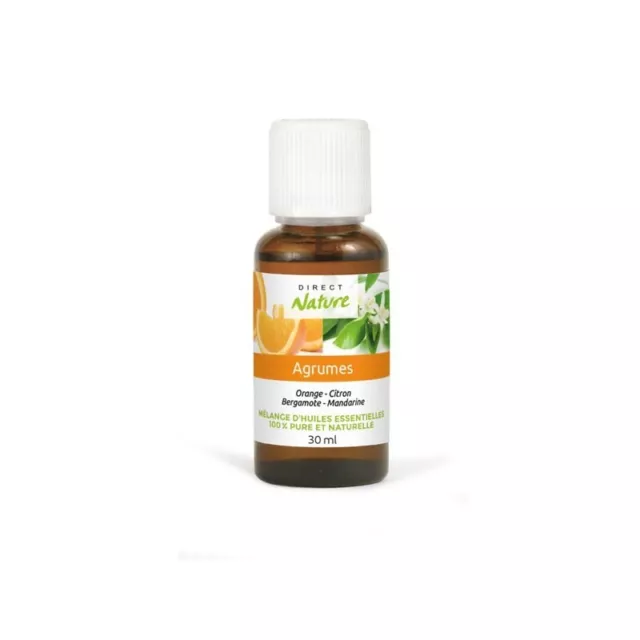 Direct Nature - Mélange huiles essentielles Agrumes - 30 ml - Direct Nature