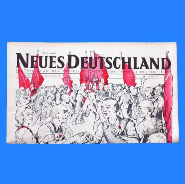 DDR Neues Deutschland September 1950 Geburtstag Hochzeit 74. 75. 76. 77. 78. SED