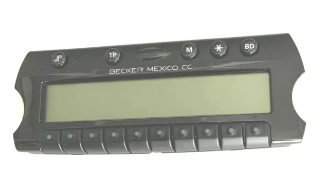 Becker BE 4370 Bedienaufsatz Becker Mexico CC Mobilteil  BE 4370 control unit