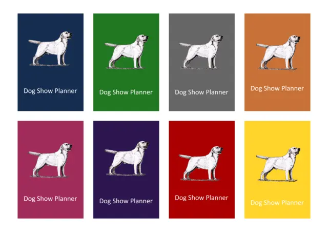 Labrador Retriever Dog Show Planner Book
