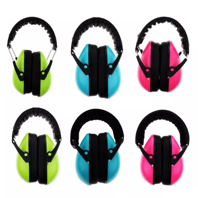 Kids Earmuffs /  Hearing Protectors – Adjustable Headband Ear Defenders For