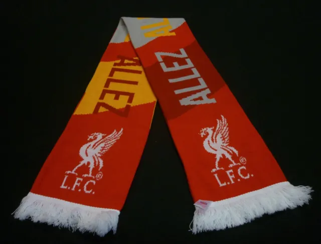 Liverpool FC Football Scarf Allez Allez Allez Official Merchandise