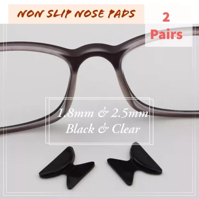 Eyeglass NOSE PADS SILICONE push on High Quality sunglasses US seller