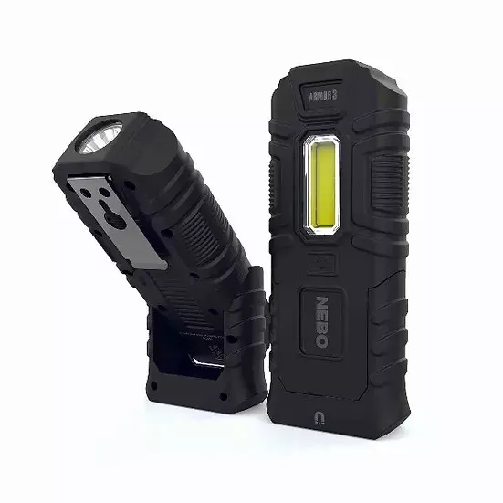 Nebo Armour Armor 3 Indestructible Waterproof Impact-resistant Torch  Work Light