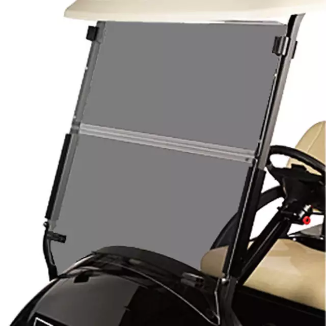 Club Car Precedent (04-Up) Tinted Fold Down 1/4" Golf Cart Windshield US Made