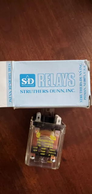 STRUTHERS-DUNN - A283XBXC1-120 - Electromechanical Relay 120VAC DPDT, LOT OF 25