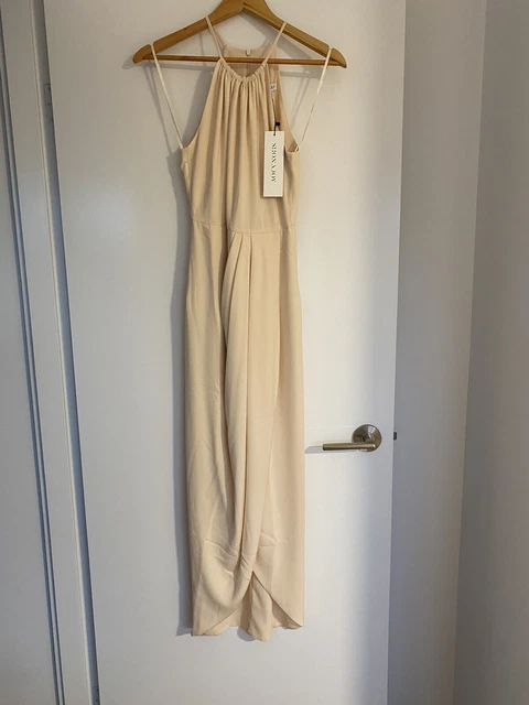 SHONA JOY CORE High Neck Ruched Dress 60.00 PicClick AU