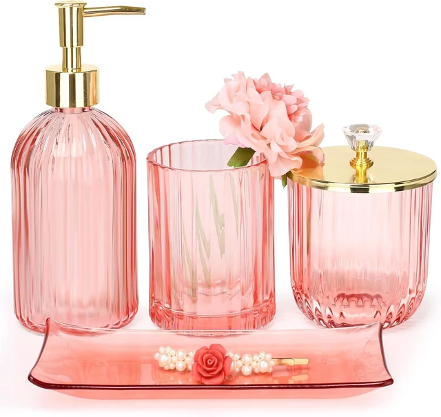 Nordstern Set di 10 accessori per il bagno, decorazione in miniatura, per porta del gnomo, casa delle bambole o gnomo di Natale, mini spazzolino da denti, carta igienica e molto altro ancora
