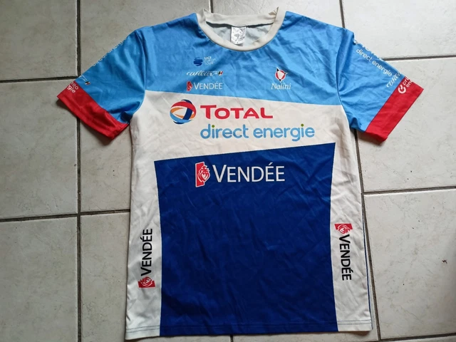 T-Shirt Cycliste Publicitaire Tour De France - Fortuneo Banque Samsic - Taille L