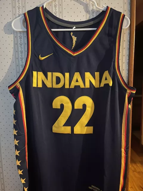 CAITLIN CLARK WNBA Indiana Fever '24 Nike Jersey Size SMALL Blue $79.99 ...