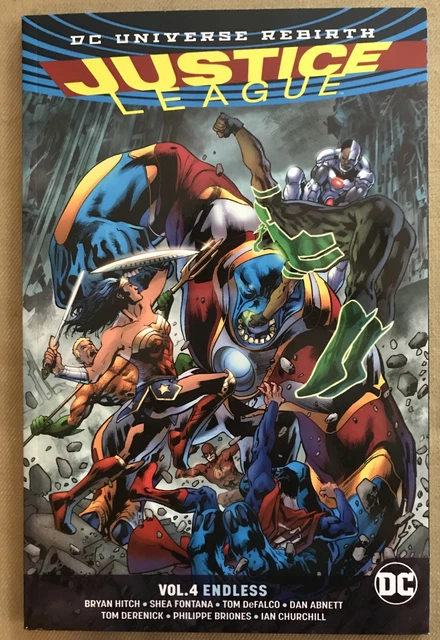 Justice League Vol 4 Endless Tpb (Nm) Rebirth -Bryan Hitch - Wonder Woman Batman