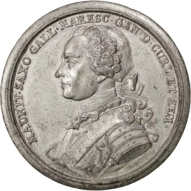 [#63226] France, Médaille, Louis XV, Mausolée du Maréchal Maurice de Saxe, SUP,