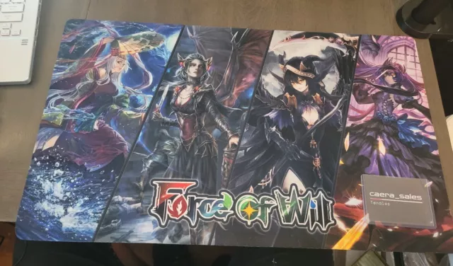 Force of Will TCG Playmat Crimson Moon Fairytale Kaguya Carmilla Astema 12 x 24