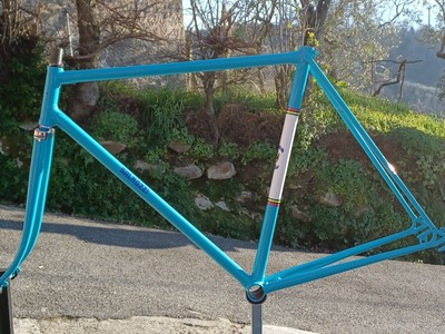 Campagnolo Vintage Galmozzi Super Competizione Telaio E Forcella.Campagnolo .L Eroica 