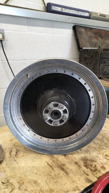 Harley solid rear shop wheel