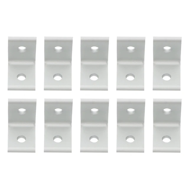 10 Staffe In Alluminio 35x35x28mm Per Profili 3030 - Con Viti E Dadi Per Finestre E Porte - Foto 9