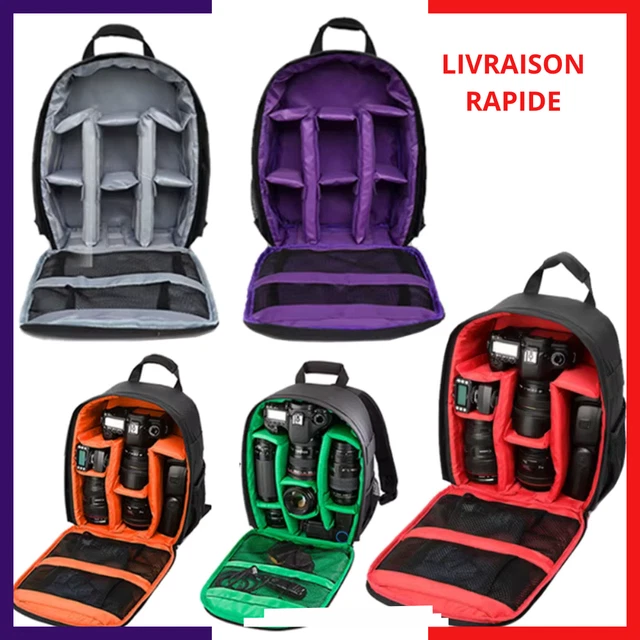 Sac à Dos étanche Pour Appareil Photo - Grand Format - Universel Canon Nikon Sony - Neuf