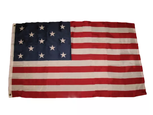 3x5 1777 US Hopkinson's 5 Star United States Premium Flag Banner Grommets 100D