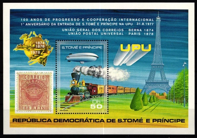 Prophila Collection Francobolli Sao Tomé E Principe 2015 Apollo 13 - Blocco 1105 MNH** (Completo) - Spazio