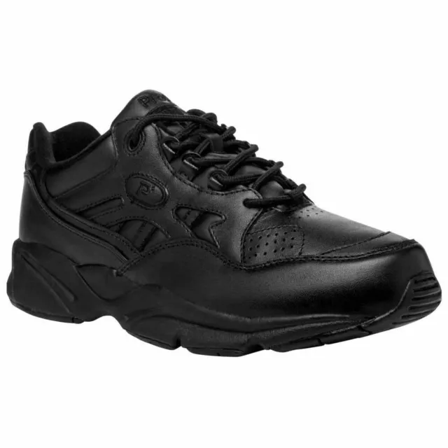 Propet Stability Walker Walking  Mens Black Sneakers Athletic Shoes M2034-BLK