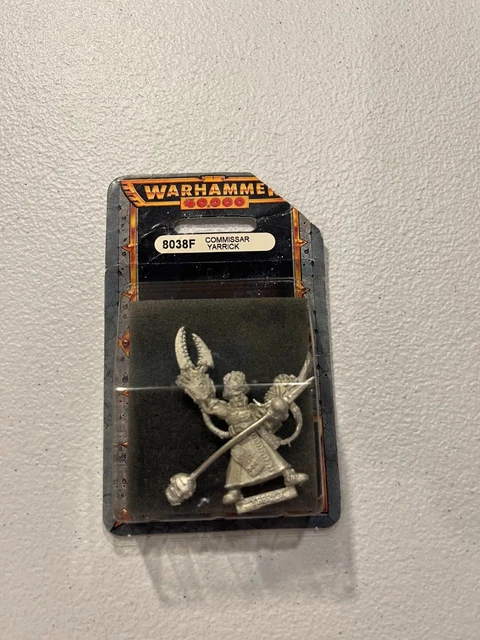 COMMISSAR YARRICK WARHAMMER 40K Rogue Trader OOP Astra Militarium ...
