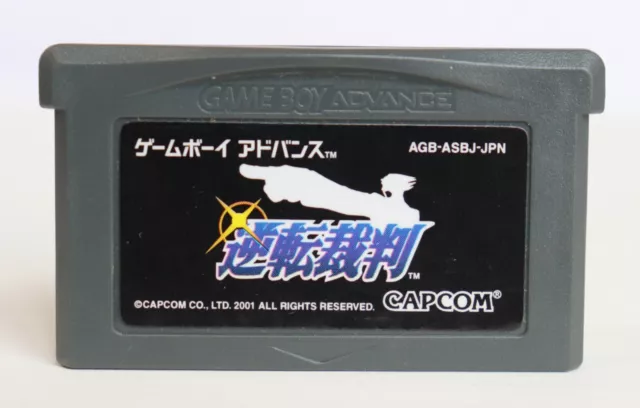 GYAKUTEN SAIBAN (PHOENIX Wright: Ace Attorney) Nintendo Game Boy ...