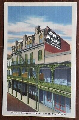 Antoine's, (Est. 1840) Oldest French Restaurant, New Orleans, Louisiana Postcard
