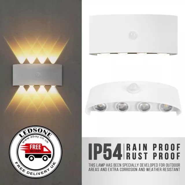 Moderne LED Haut Bas Mural Lumières Éclairage Fixiture Plein Intérieur Lampe GB