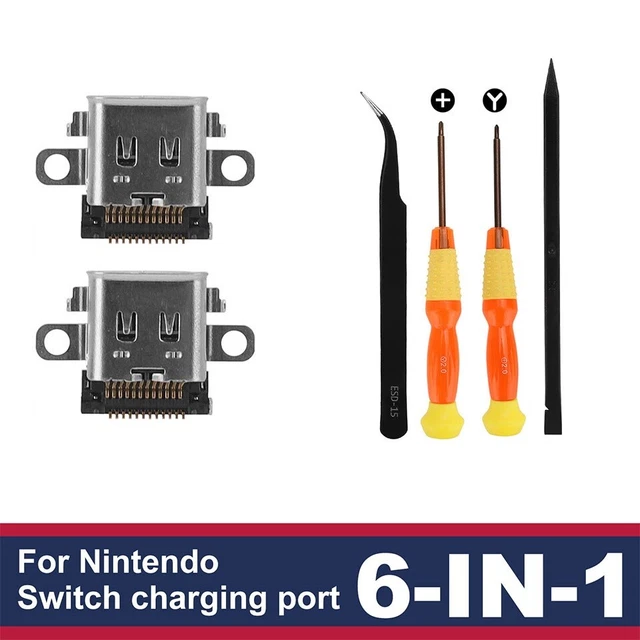 TYPEC CHARGER SOCKET Charging Inteface Repair Tool Set For Nintendo