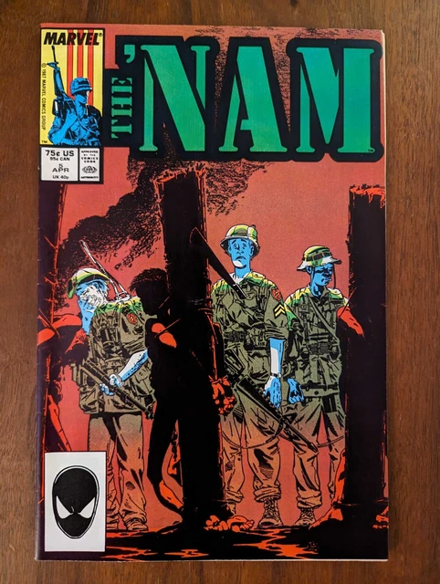 The Nam #5 - Marvel Copper Age War Comic 1987