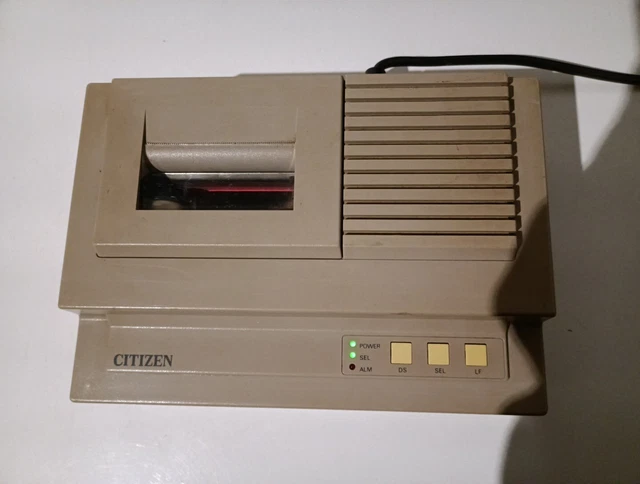 Stampante/stampante a matrice di punti vintage retrò Citizen iDP-560-CD - Commodore C64