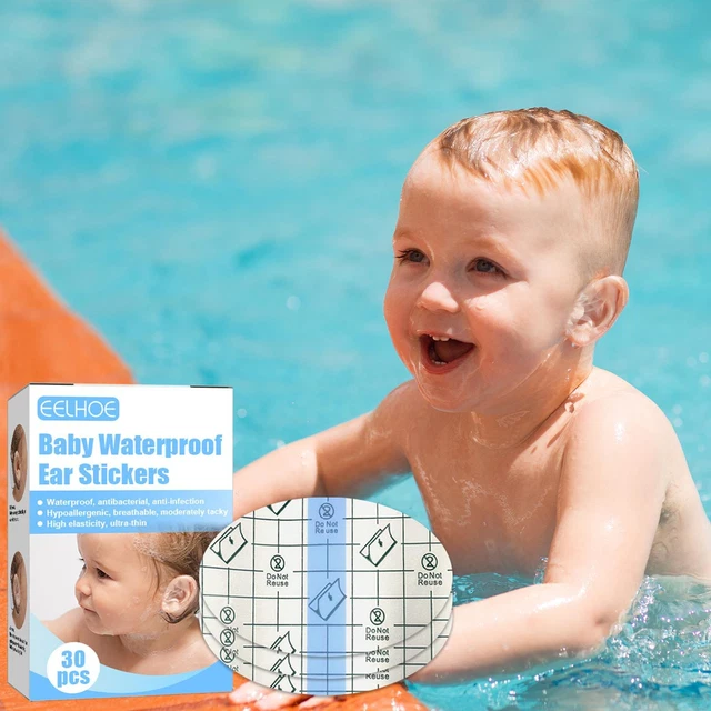 Baby Waterproof Ear Patch Baby Swimming Bath Shampoo Ear Ear Protect S0H7