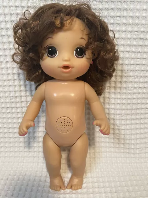 Baby alive potty deals dance brown curly hair