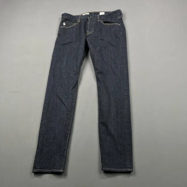 AG Adriano Goldschmied Jeans Mens 36x34 Slim Skinny The Dylan Button Fly Denim