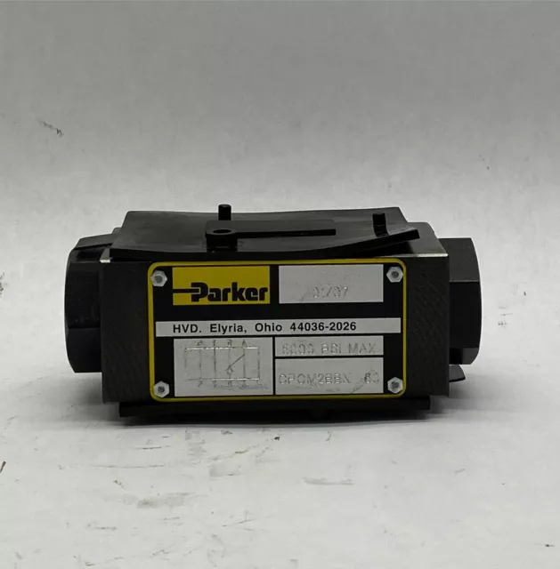 Parker Hydraulic Pilot Operated Sandwich Check Valve 5000 PSI B Port CPOM2BBN