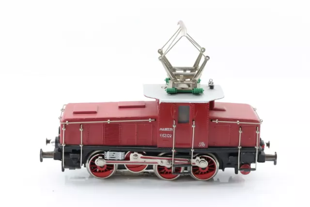 H0 Märklin E63 02 Rangierlok Elektrolok E-Lok Elok analog rot AC/M13