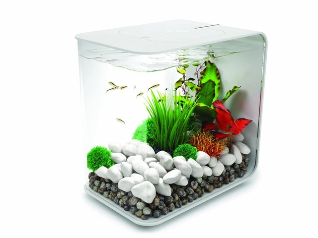 BiOrb FLOW 15 Liter (4 Gallon)  w/ LED Fixture  12.4 x 8.2 x 11.8 inches