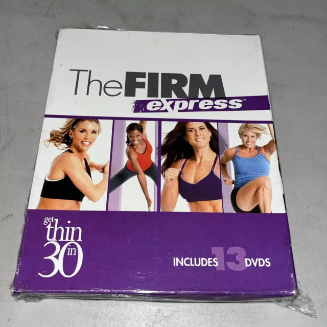 The Firm Express GET THIN IN 30 DAYS Exercise Weight Loss 13-Disc DVD Set, New!