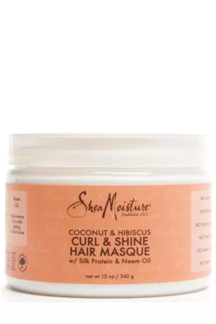 Shea Moisture Coconut & Hibiscus Curl & Shine Hair Masque