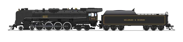 Broadway Limited 6810 HO DH 4-8-4 Centennial Steam Loco w/ Paragon4 #302
