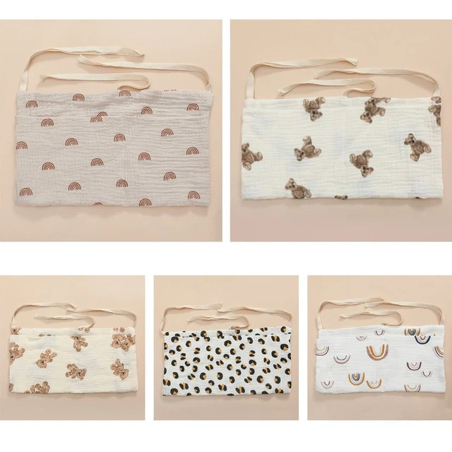 Baby Bedside Storage Pouch Bedding Diaper Bag Newborn Bed Headboard Organizer