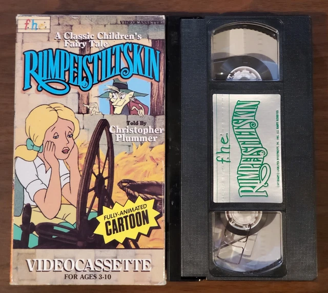 CLASSIC CHILDREN'S FAIRY Tales Rumpelstiltskin VHS Cartoon EUR 8,84