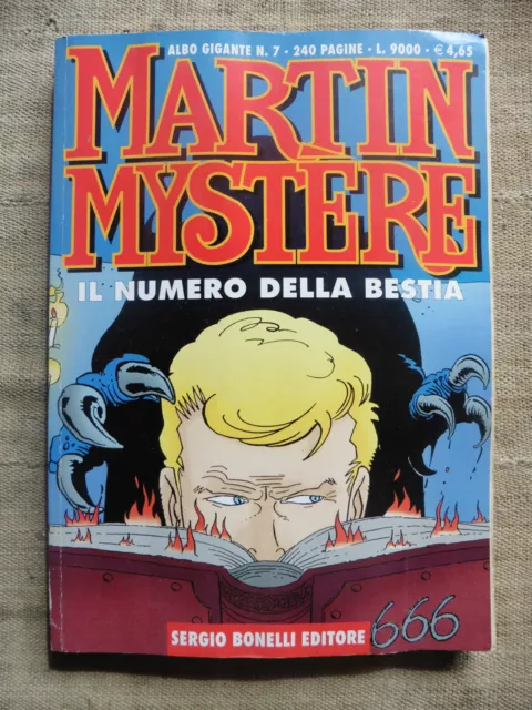 Martin Mystere  il numero della bestia albo gigante n. 7