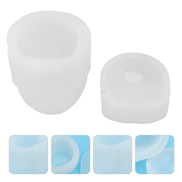 1PC Kugel Harz Form Silikon Coaster Form DIY Lagerung Box Form