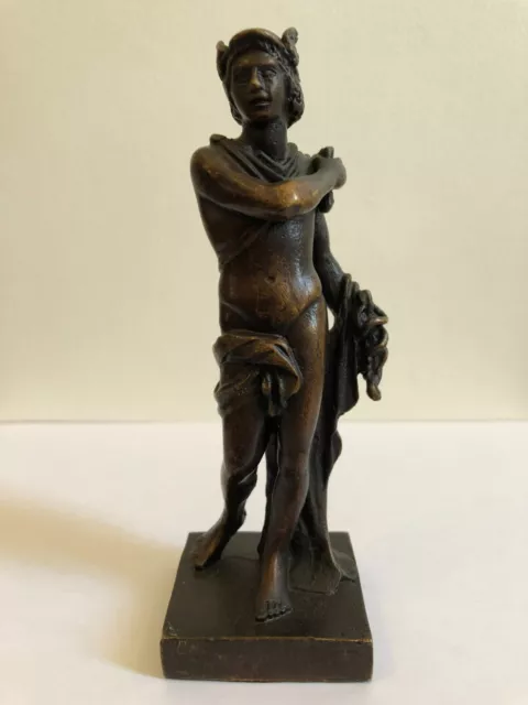 Mercury Hermes Real Vintage Bronze Statue Anguier Sculpture Figurine Renaissance