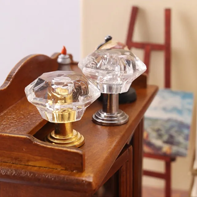 Miniature Wall Lamp Lighting 1:12 Dollhouse Ceiling Light Toy Ornamen MF