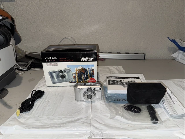 Mp Camera 640x480 Megapixels VIVITAR VIVICAM 3620 Mega Pixel