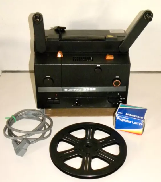 BELL & HOWELL MAMIYA CO. 33SR Super 8 Film Sound Projector Recorder ~ NEEDS TLC