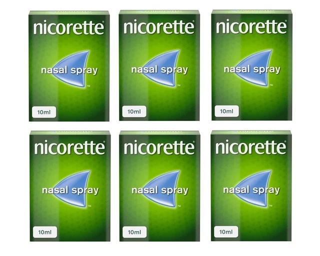 Nicorette Nasali Spray 10ml - 6 Confezione Scadenza 2025